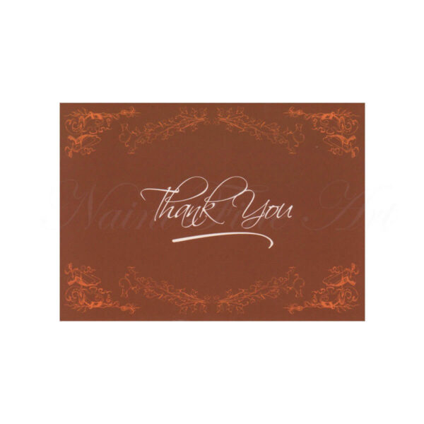 124 Thank you card
