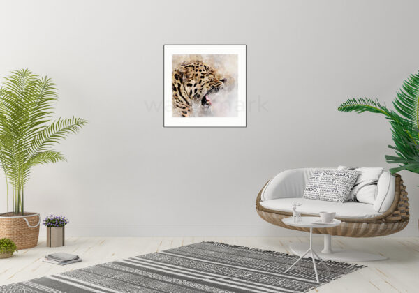 Leopard Giclée Animal Safari Print